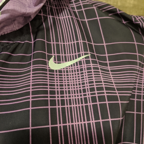 Nike full zip running jacket/windbreaker sz Medium - Picture 5 of 8